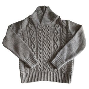 Immagini Size Small Cableknit Grey Sweater